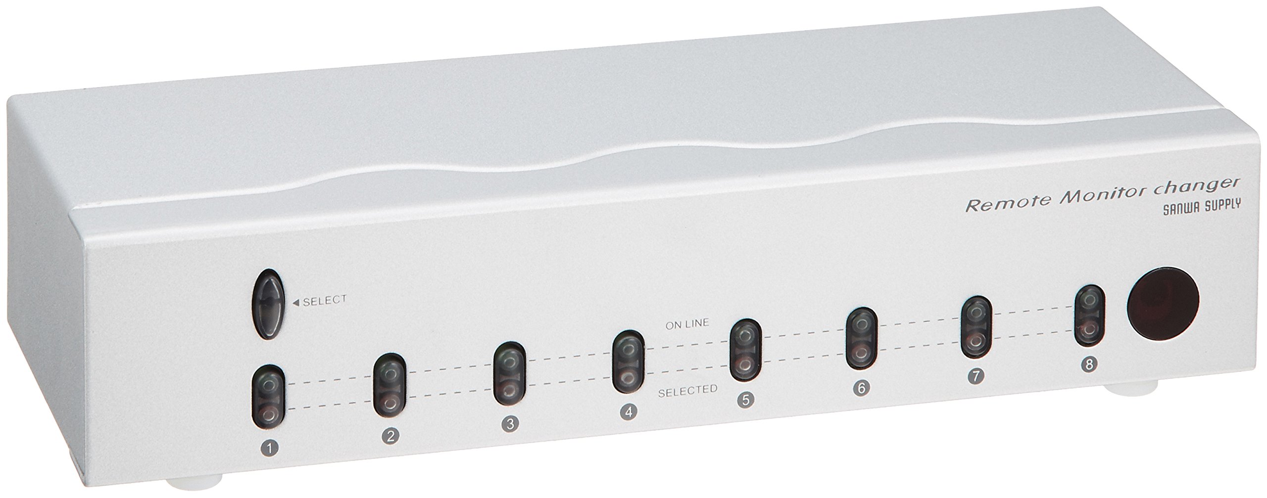 Amazon | サンワサプライ SW-V81RM リモコン付モニタ切替器